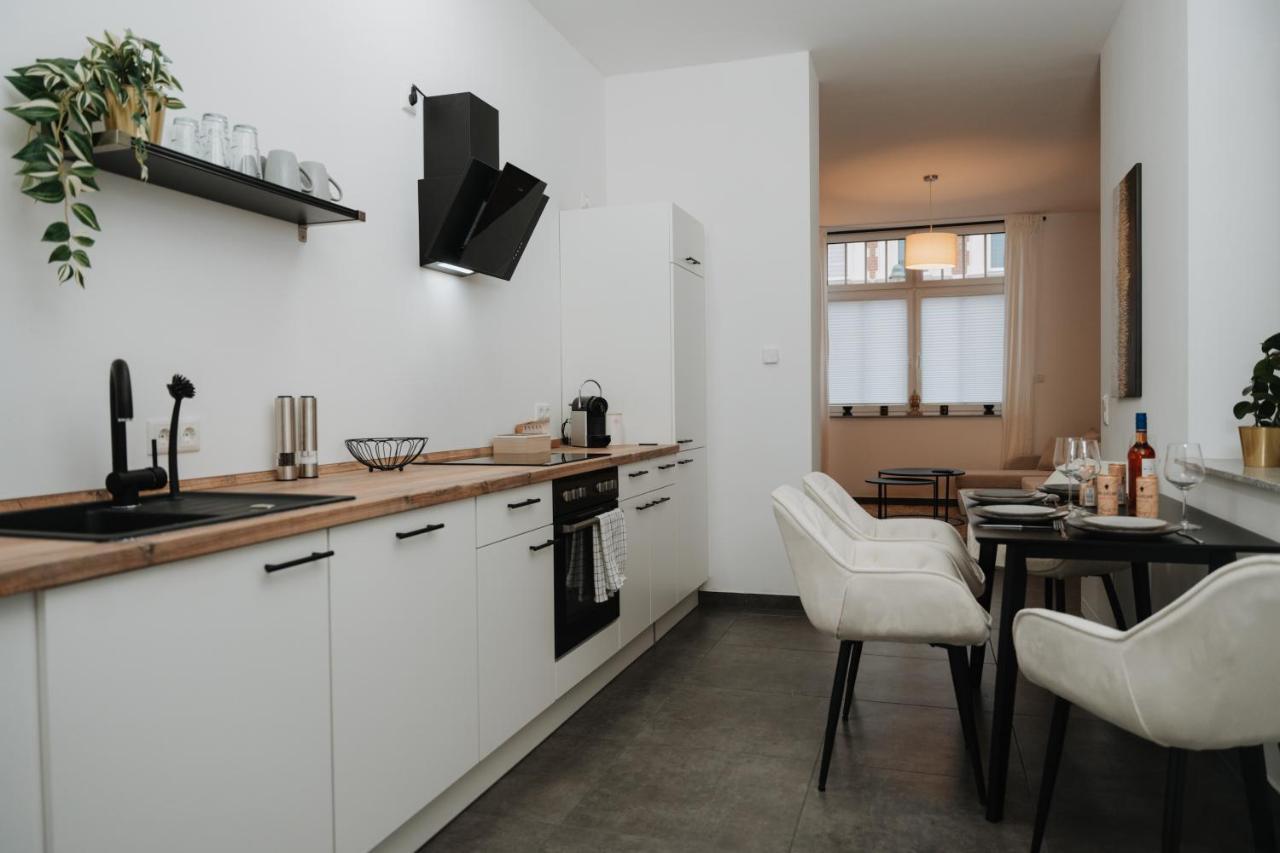 ماغديبورغ Aur Design Modern Boho X Premium Queensize Fussbodenheizung Kaffee Netflix Business&Familie المظهر الخارجي الصورة